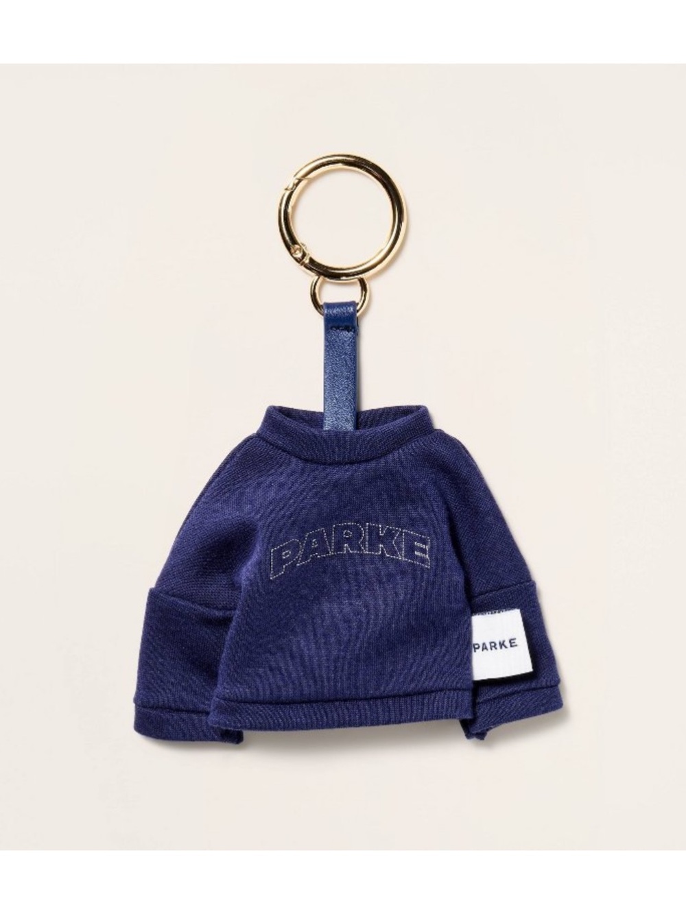 PARKE X Target mockneck sweatshirt keychain